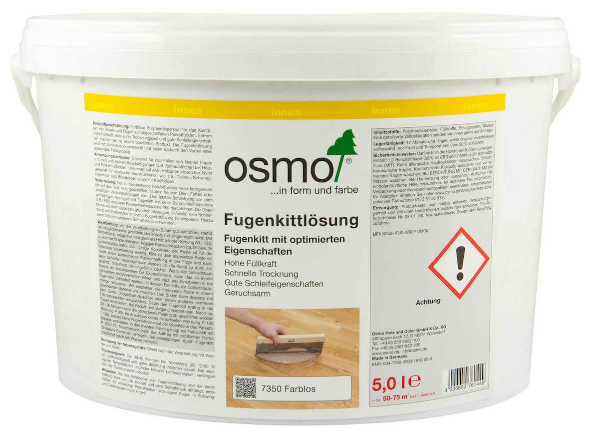 7350 OSMO Fugenkittlösung farblos 5 Liter